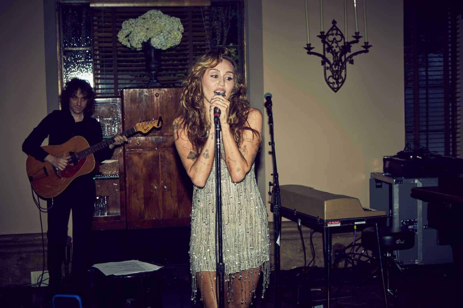 Miley Cyrus Album Something Beautiful Release Event