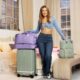Millie Bobby Brown Delsey Paris Luggage Collection