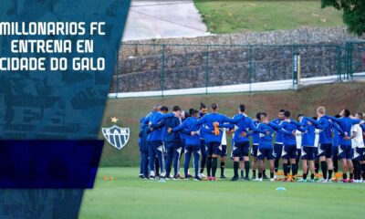 Millonarios Football Team Players Training