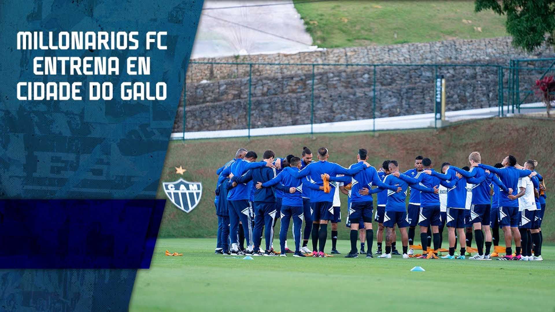 Millonarios Football Team Players Training