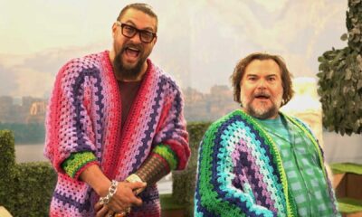 Minecraft Movie Jason Momoa Jack Black