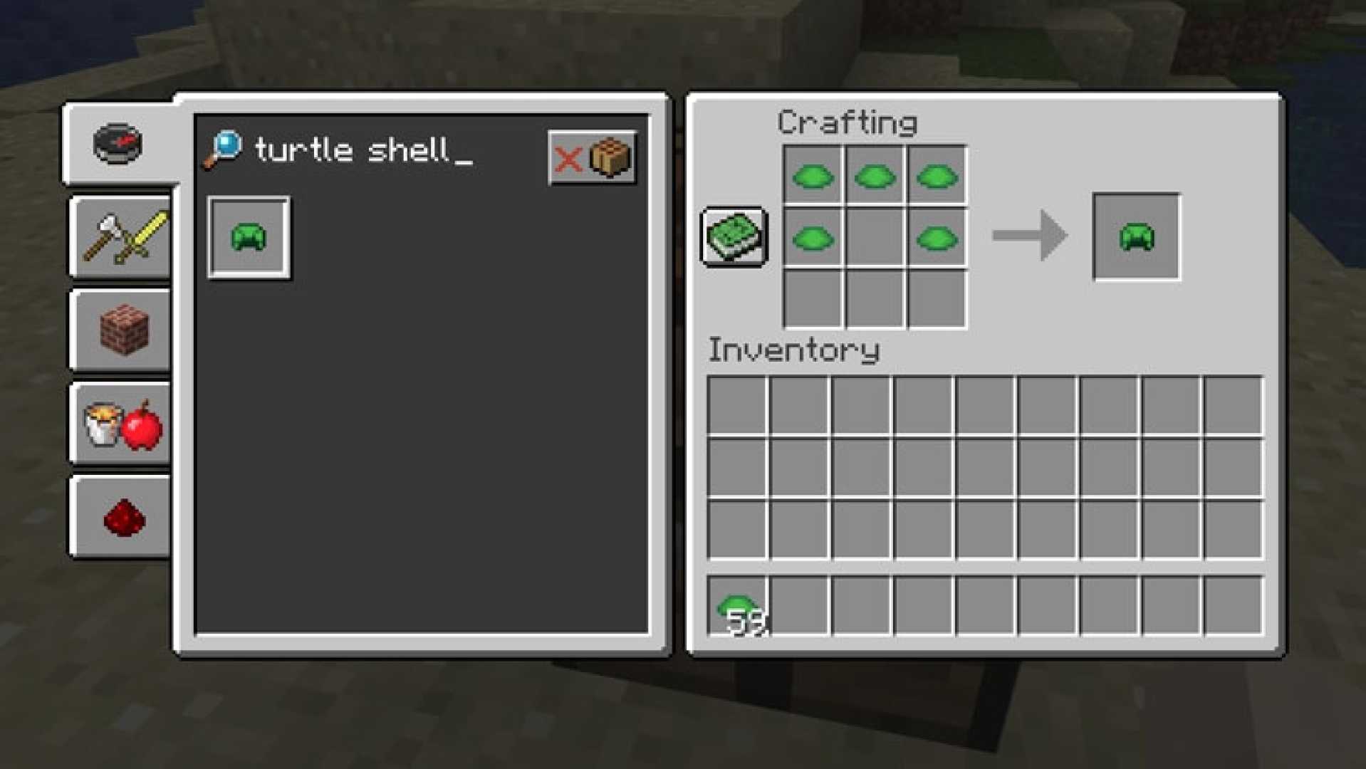 Minecraft Turtle Shell Gameplay Features