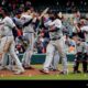Minnesota Twins Baseball Players Celebrating