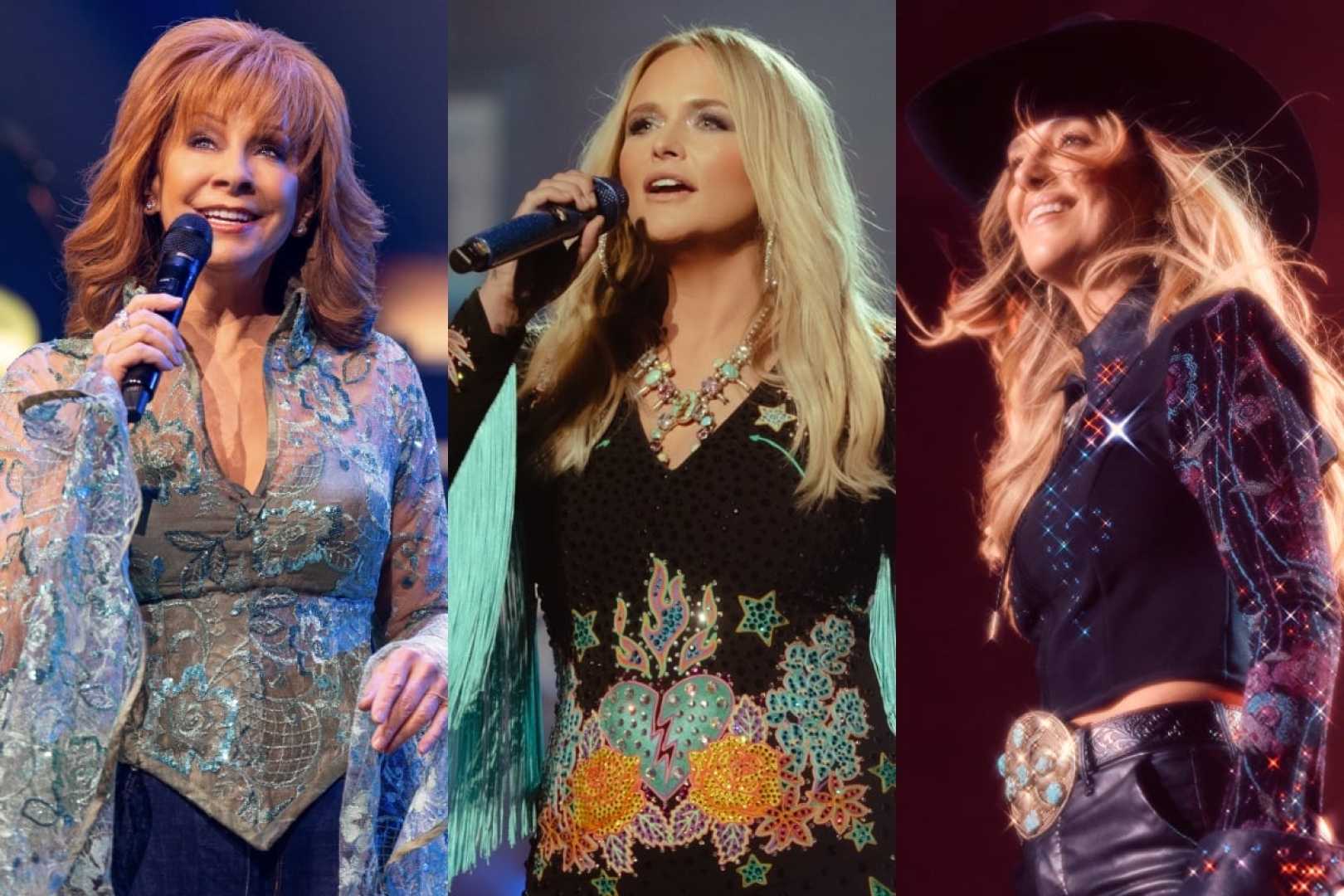 Miranda Lambert Lainey Wilson Reba Mcentire Acm Awards 2025