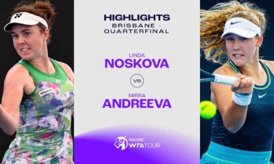 Mirra Andreeva Vs Linda Noskova Tennis Match