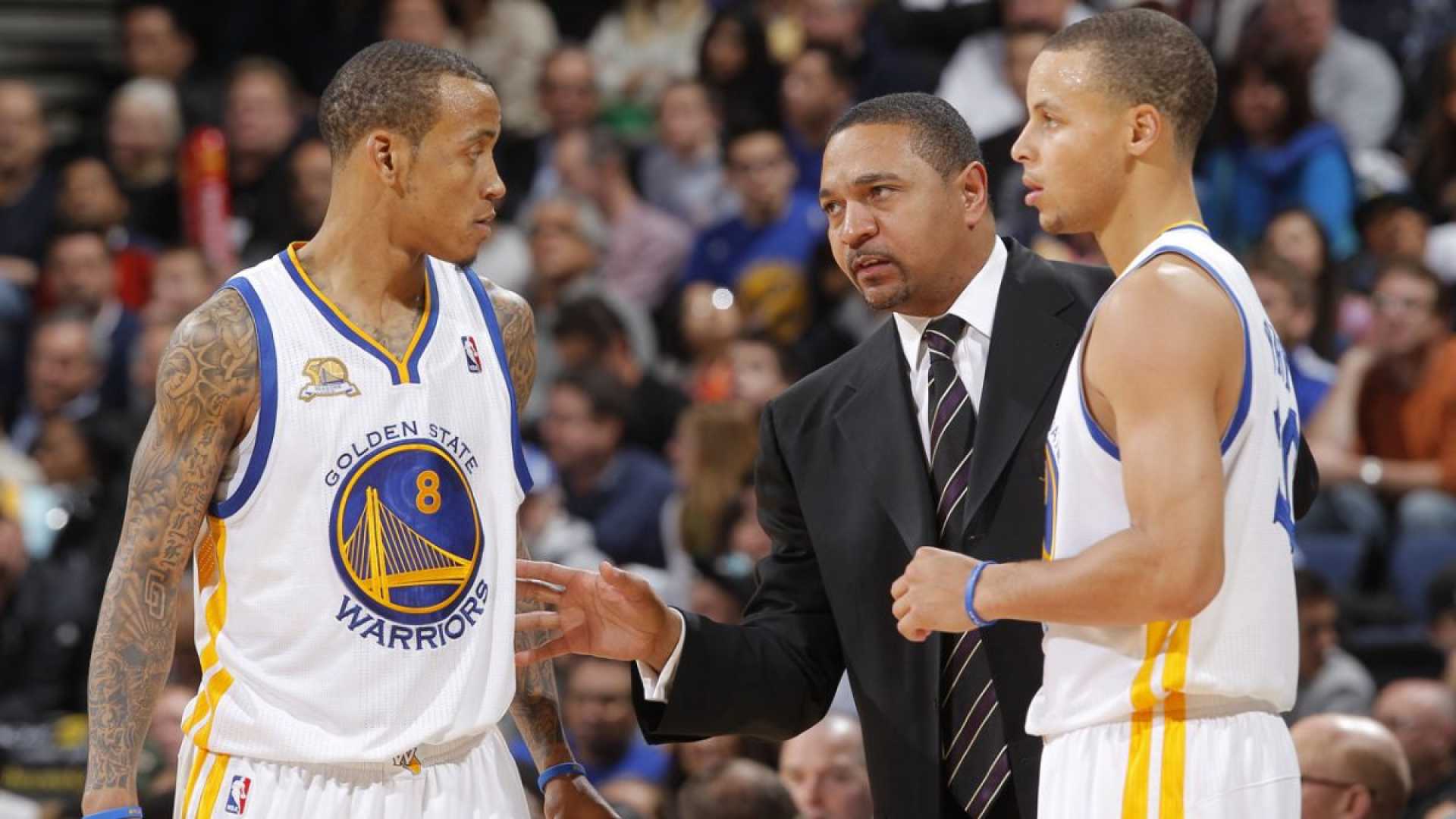 Monta Ellis Steph Curry Golden State Warriors
