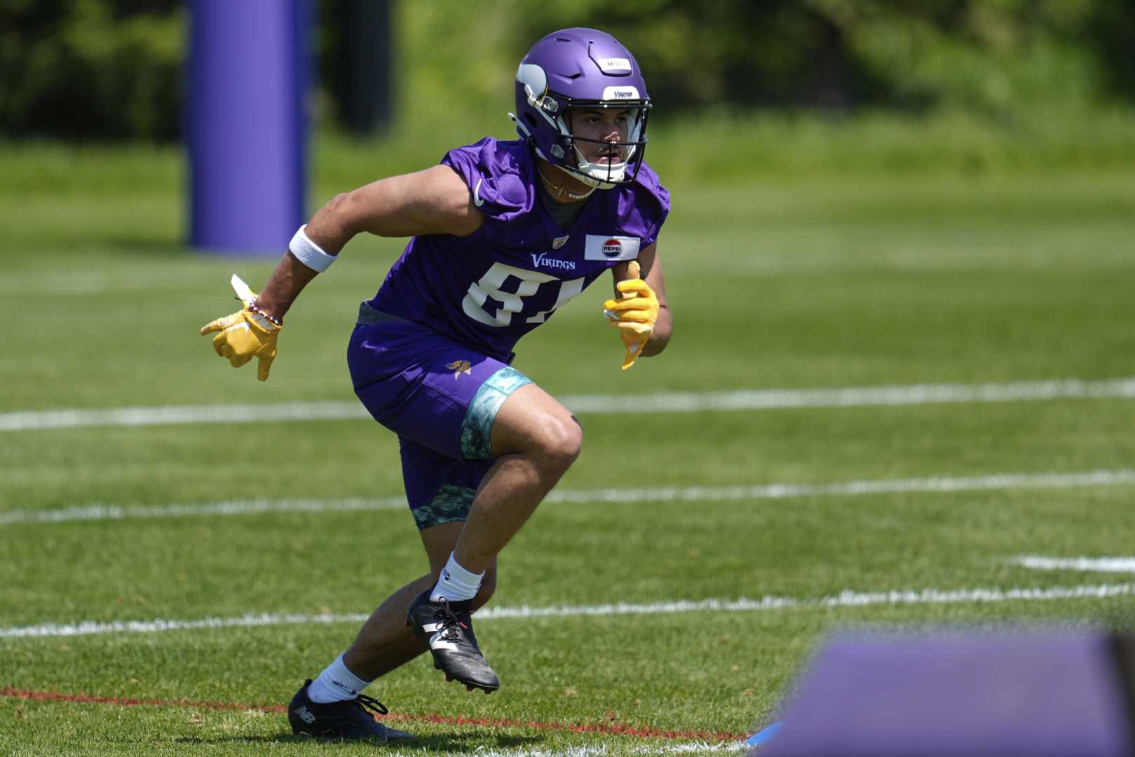 Montigo Moss Vikings Rookie Minicamp