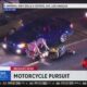 Motorcyclist Police Chase Los Angeles