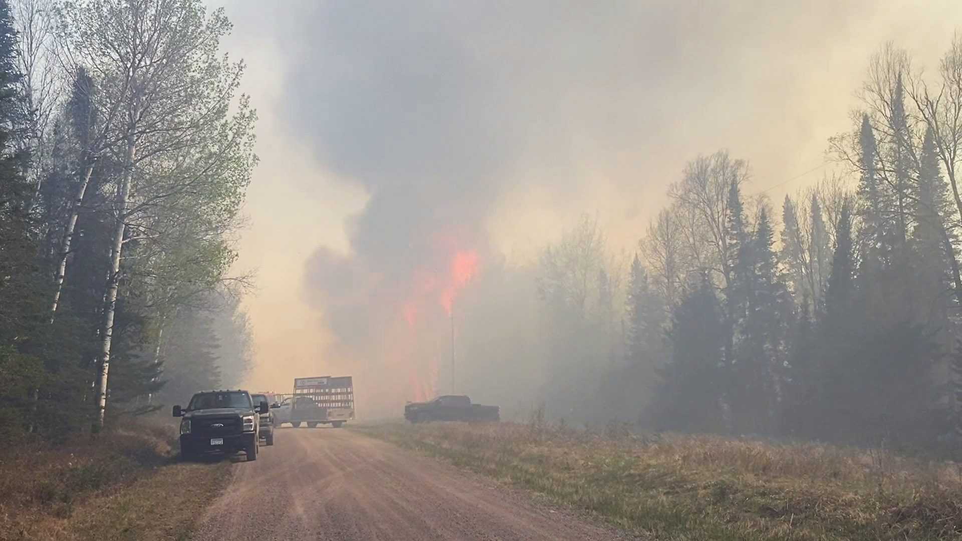 Munger Shaw Fire Minnesota