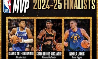 Mvp Finalists Nba Playoffs Jokić Gilgeous Alexander
