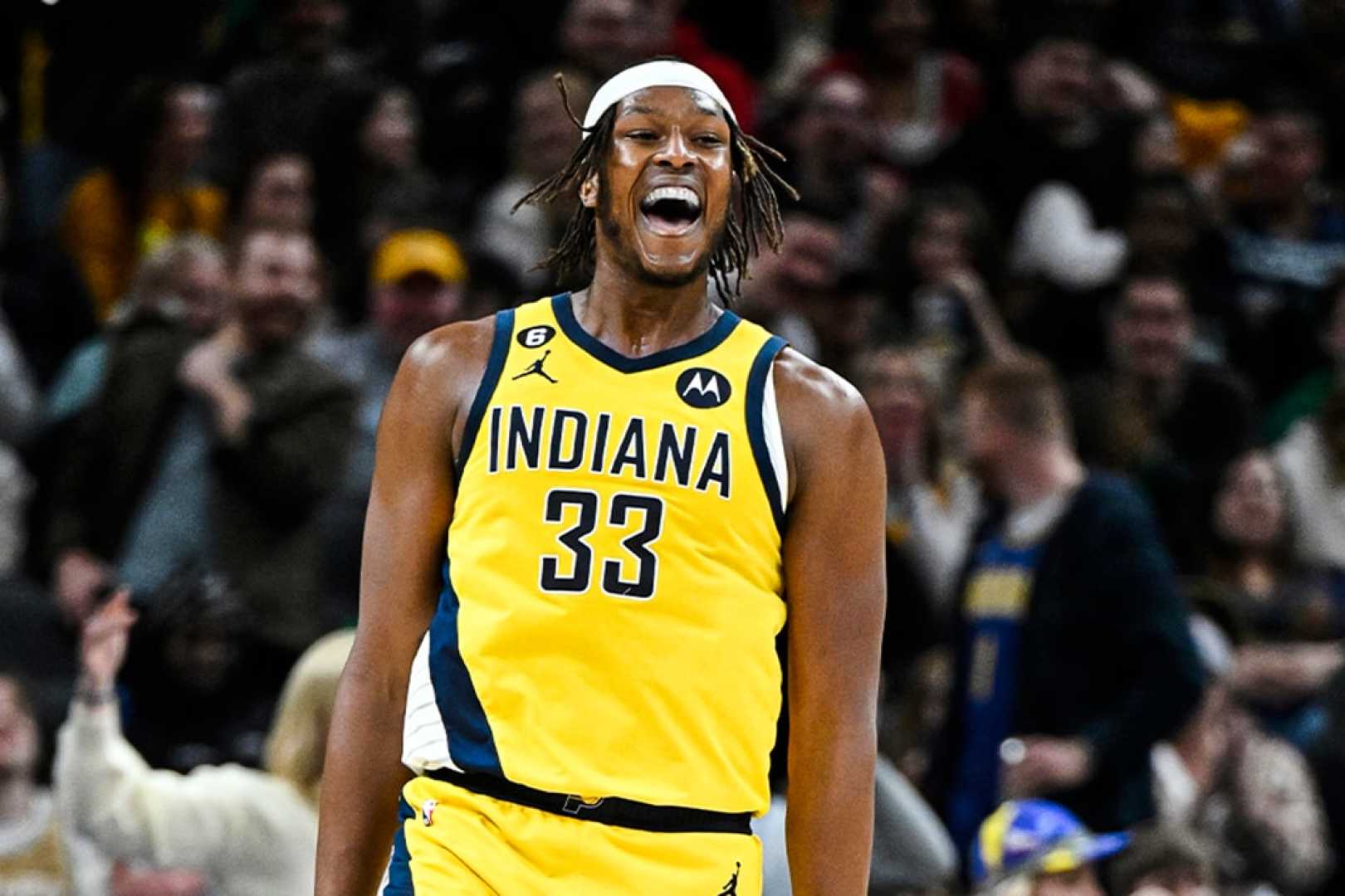Myles Turner Indiana Pacers Basketball