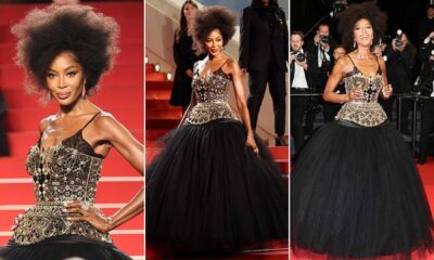 Naomi Campbell Fuori Premiere Red Carpet