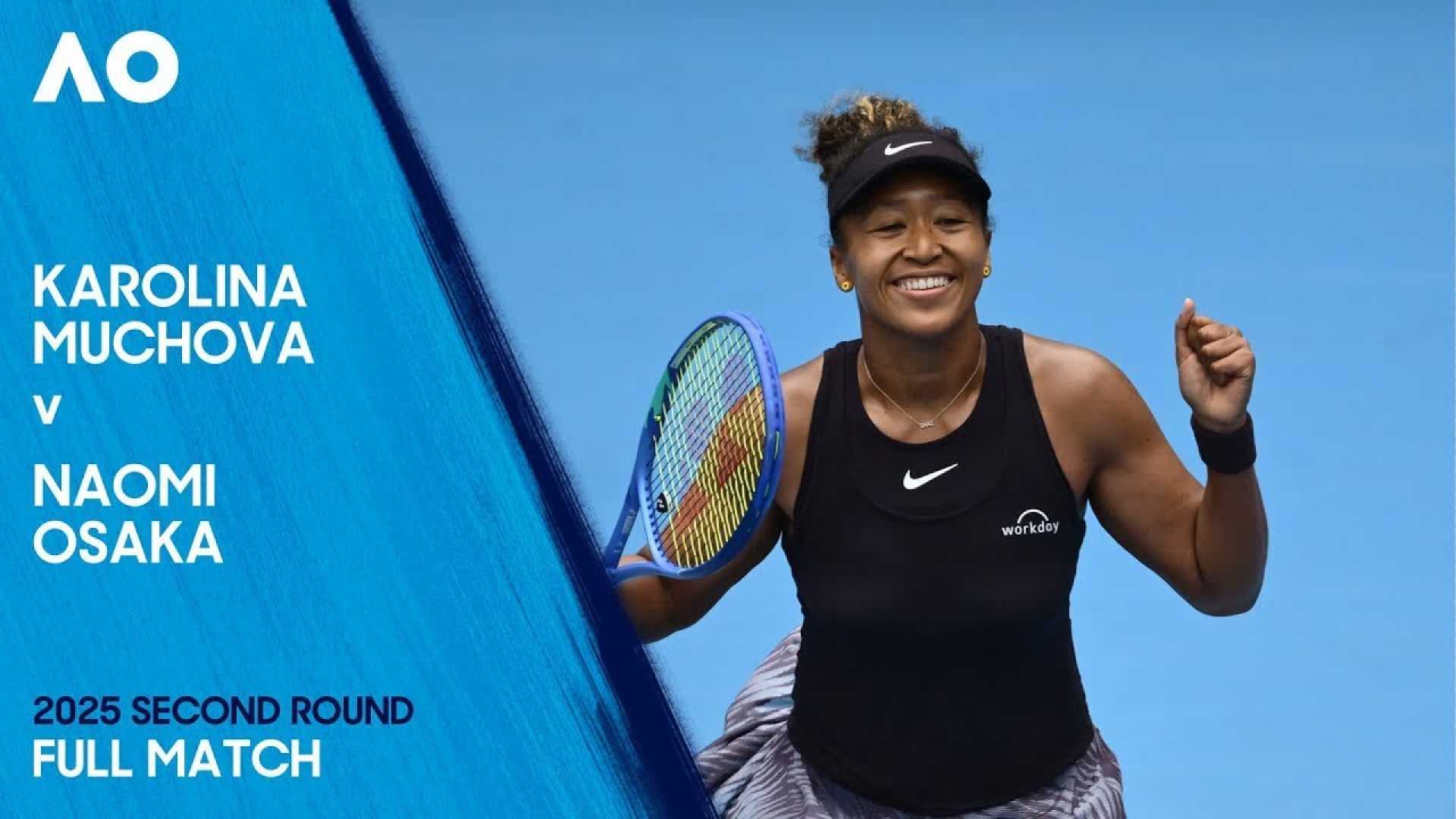 Naomi Osaka Tennis Match 2025
