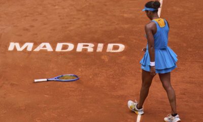 Naomi Osaka Tennis Match Clay Court
