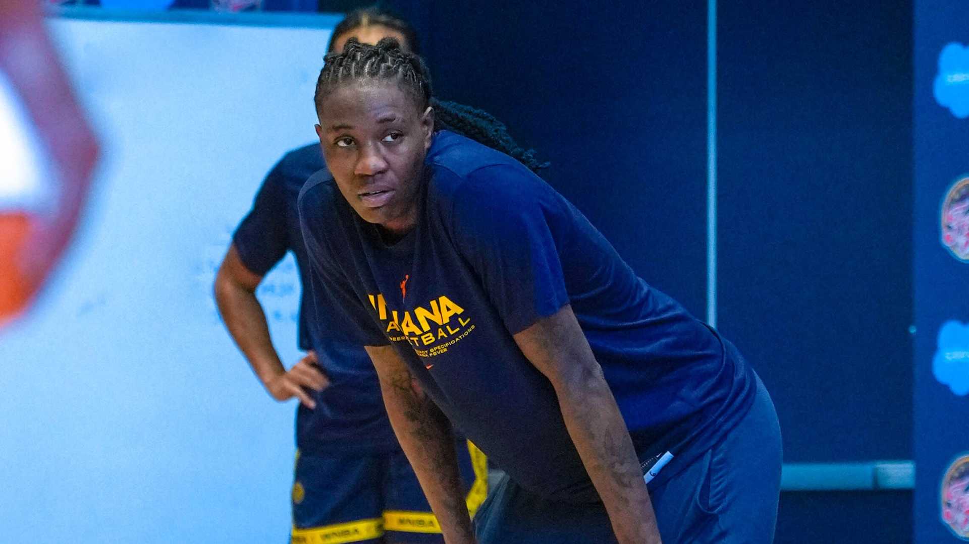 Natasha Howard Indiana Fever Training Camp