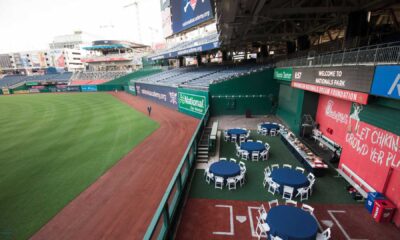 Nationals Bullpen Action During Game