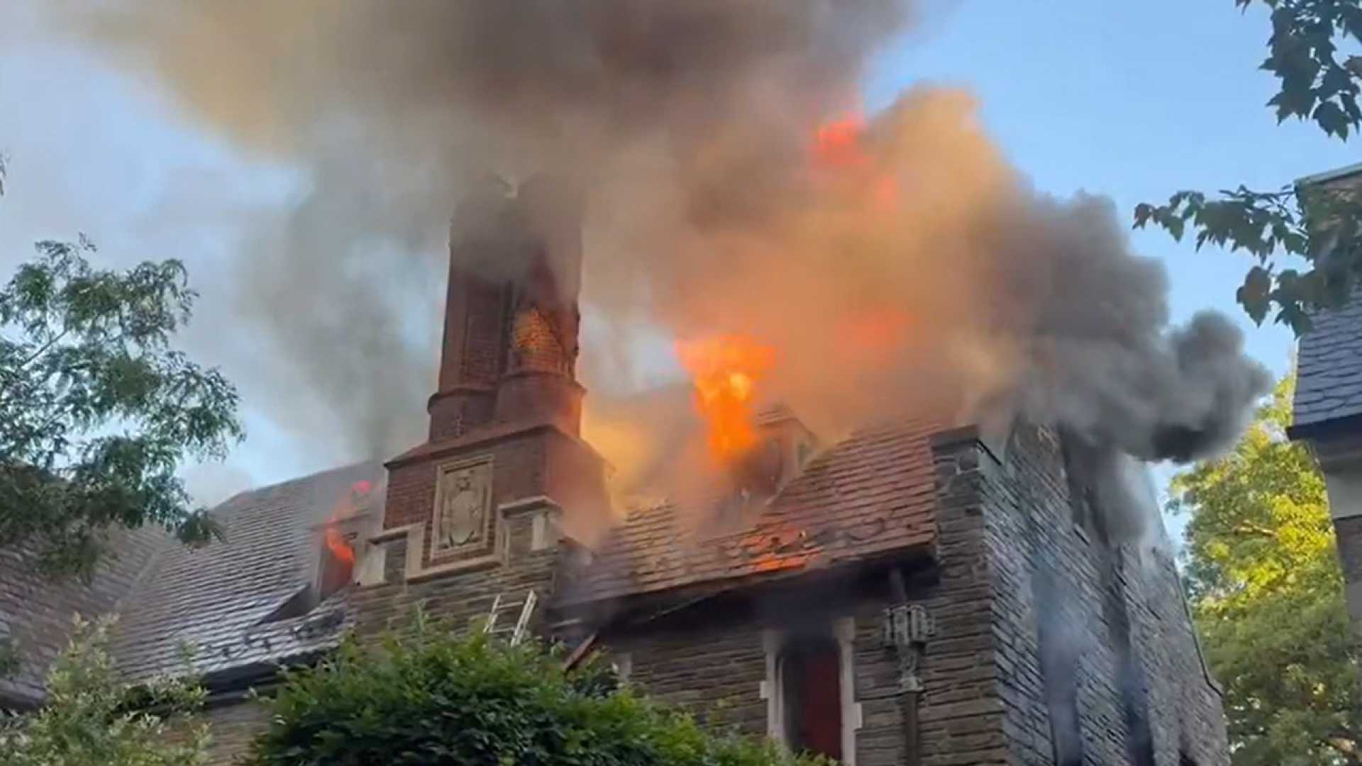 Navy Secretary John Phelan Mansion Fire