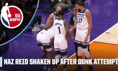 Naz Reid Basketball Injury Game