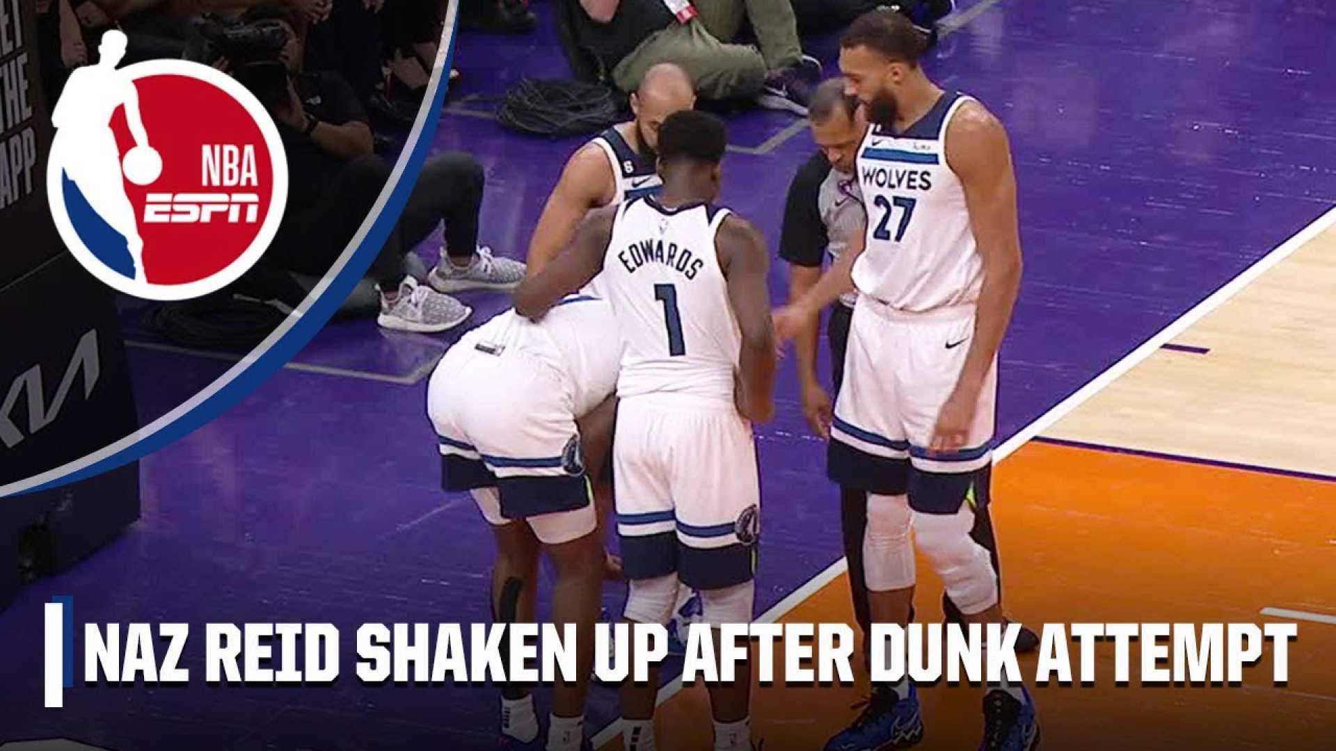 Naz Reid Basketball Injury Game