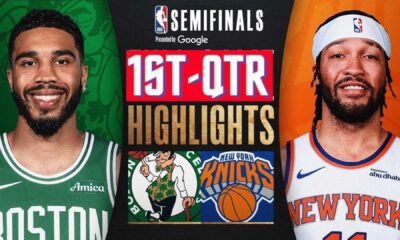 Nba Playoff Highlights Boston Celtics New York Knicks