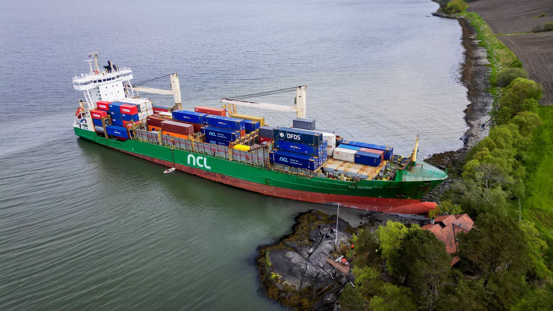 Ncl Salten Cargo Ship Incident Norway