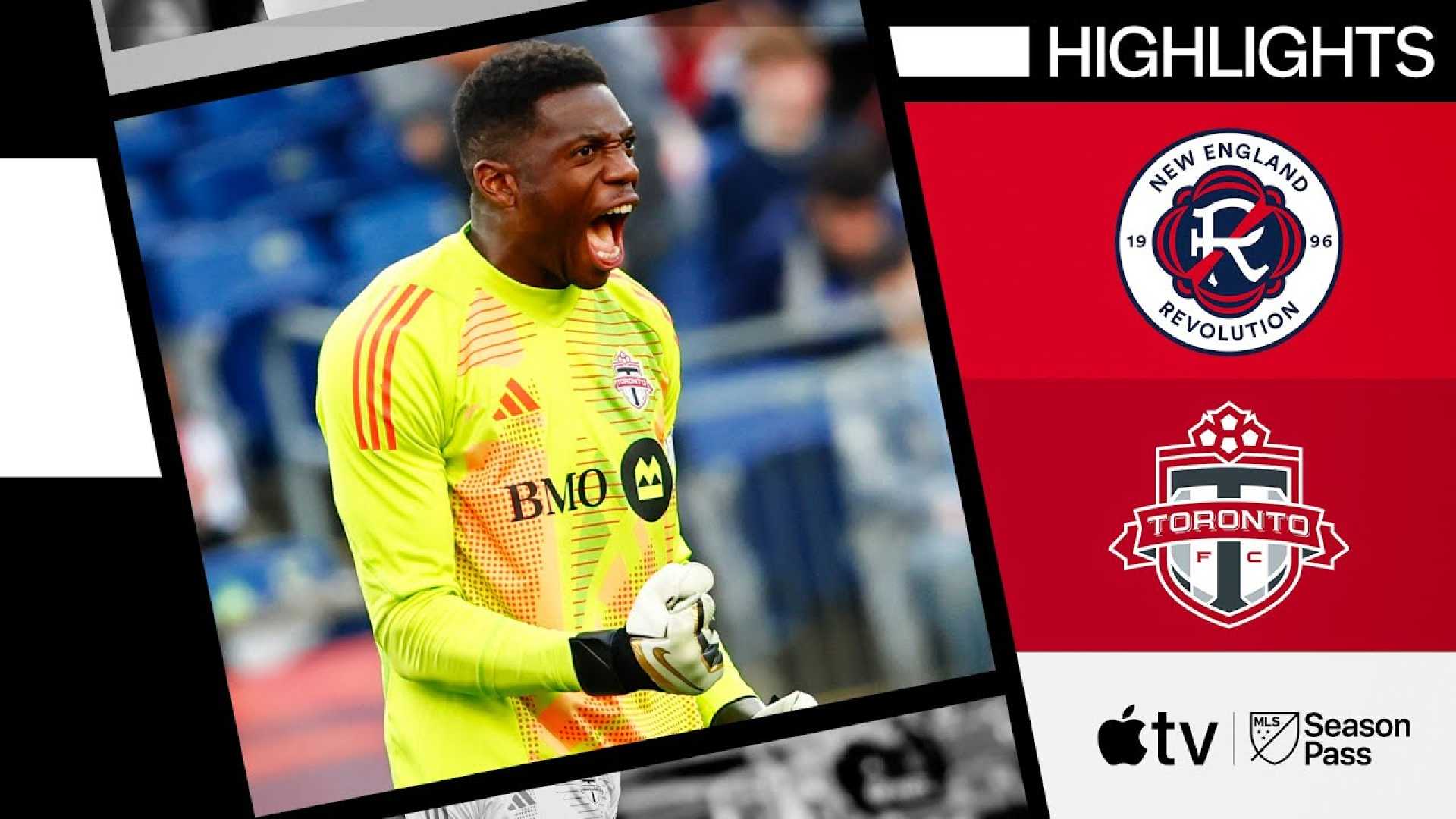 New England Revolution Vs Toronto Fc Soccer Match