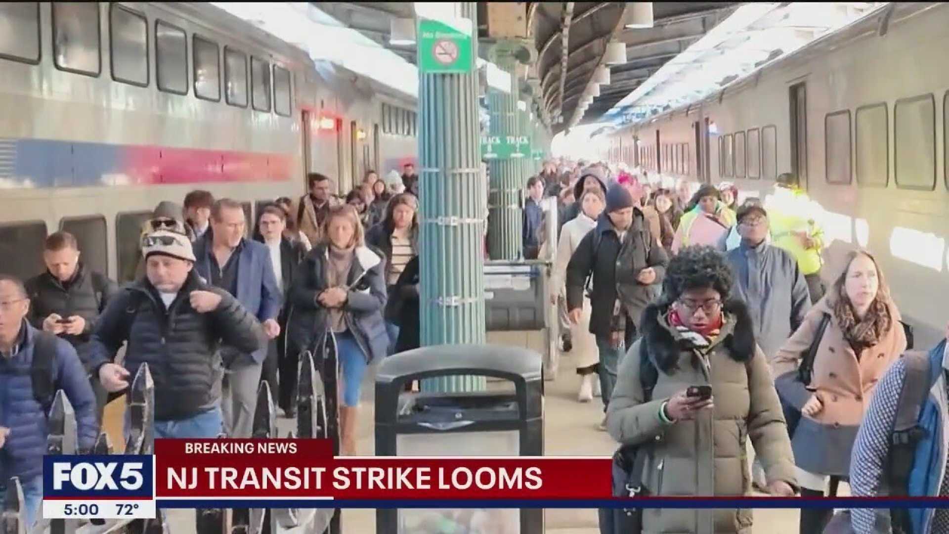 New Jersey Transit Strike Commuter Chaos