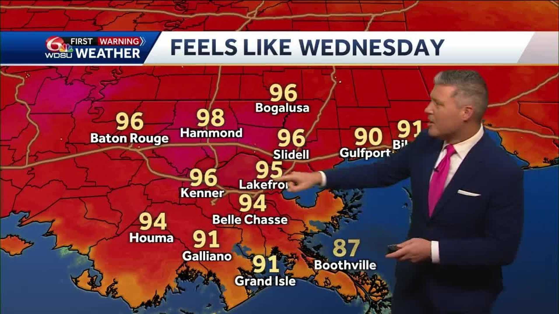 New Orleans Summer Heat Forecast