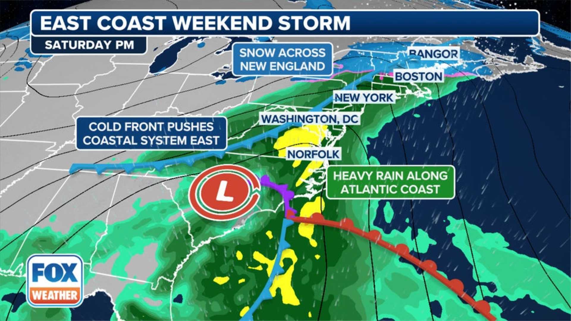 New York City Heavy Rain Forecast