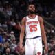 New York Knicks Mikal Bridges Basketball