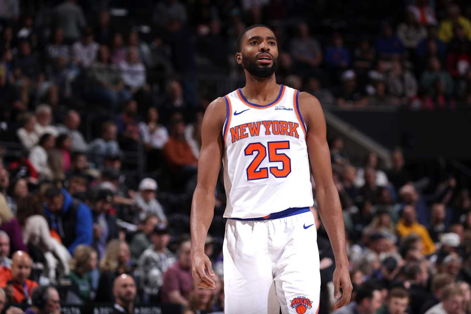 New York Knicks Mikal Bridges Basketball