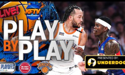 New York Knicks Vs Detroit Pistons Playoff Game