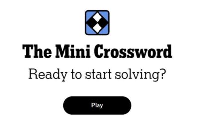 New York Times Mini Crossword May 16