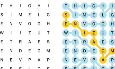 New York Times Strands Word Search Game
