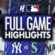 New York Yankees Seattle Mariners Baseball Game