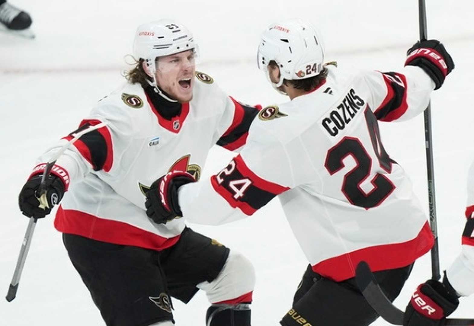 Nhl Playoff Action Maple Leafs Senators