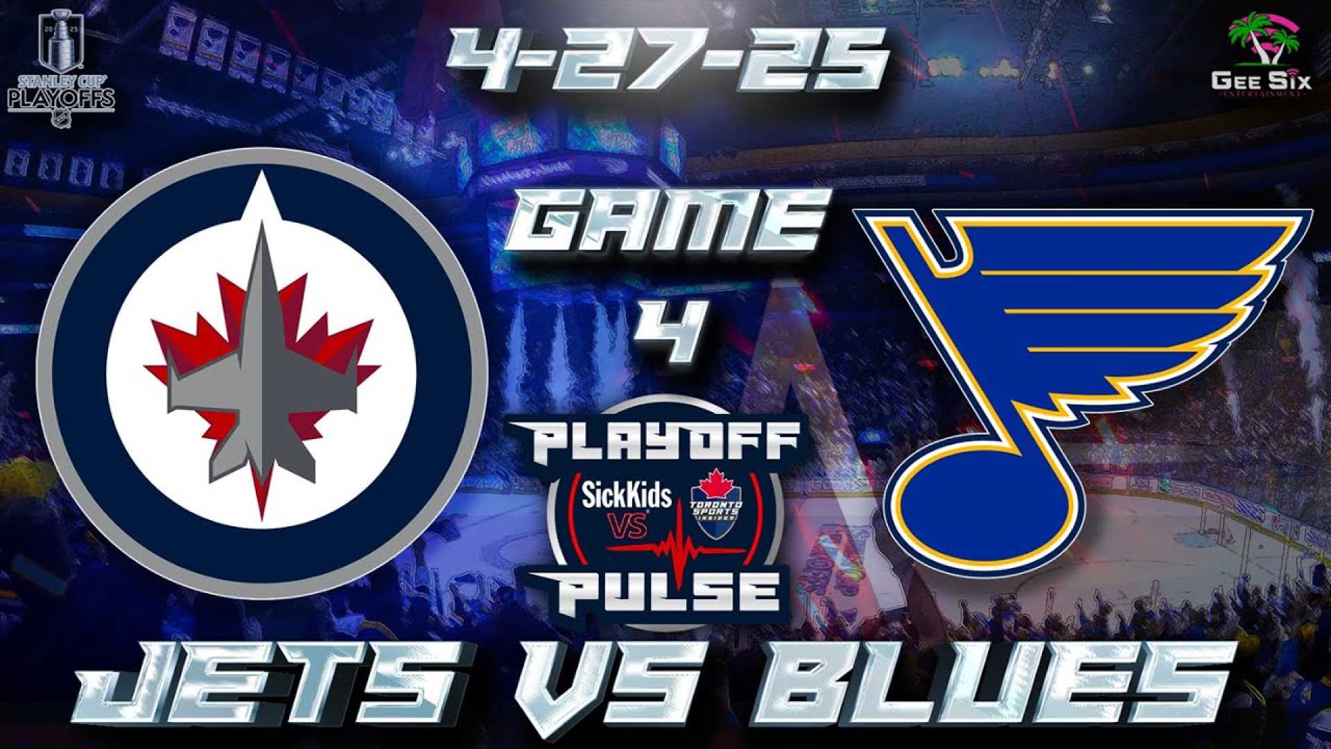Nhl Playoff Game Winnipeg Jets Vs St. Louis Blues