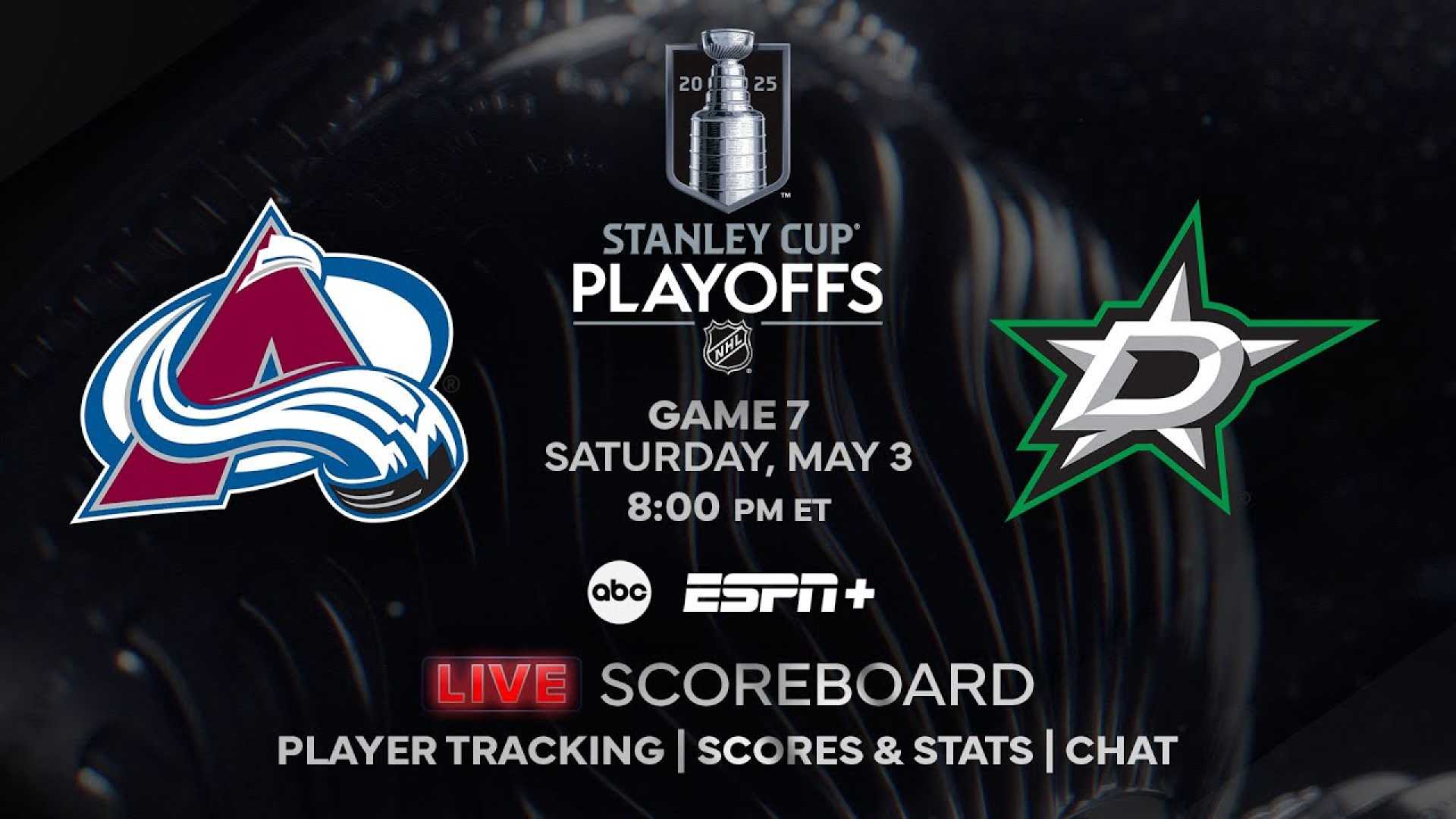 Nhl Playoffs Game 7 Avalanche Stars