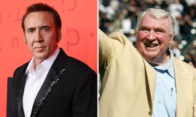 Nicolas Cage John Madden Biopic First Look