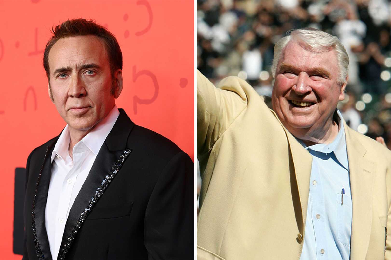 Nicolas Cage John Madden Biopic First Look