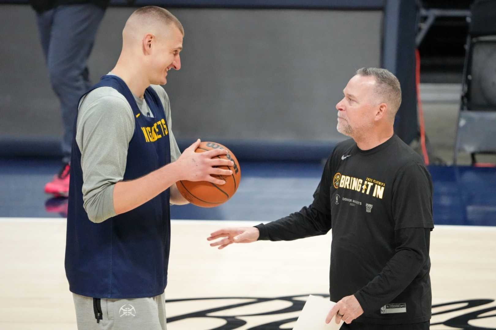 Nikola Jokic Coaching Denver Nuggets Playoffs