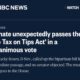 No Tax On Tips Act Senate Vote