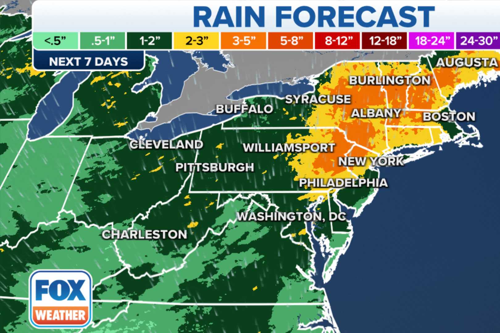 Northeast Rain Storm Forecast June 2025