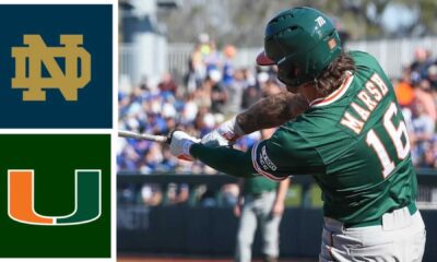 Notre Dame Vs Miami Baseball May 2025