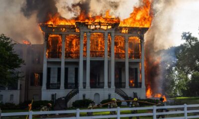 Nottoway Plantation Fire Aftermath