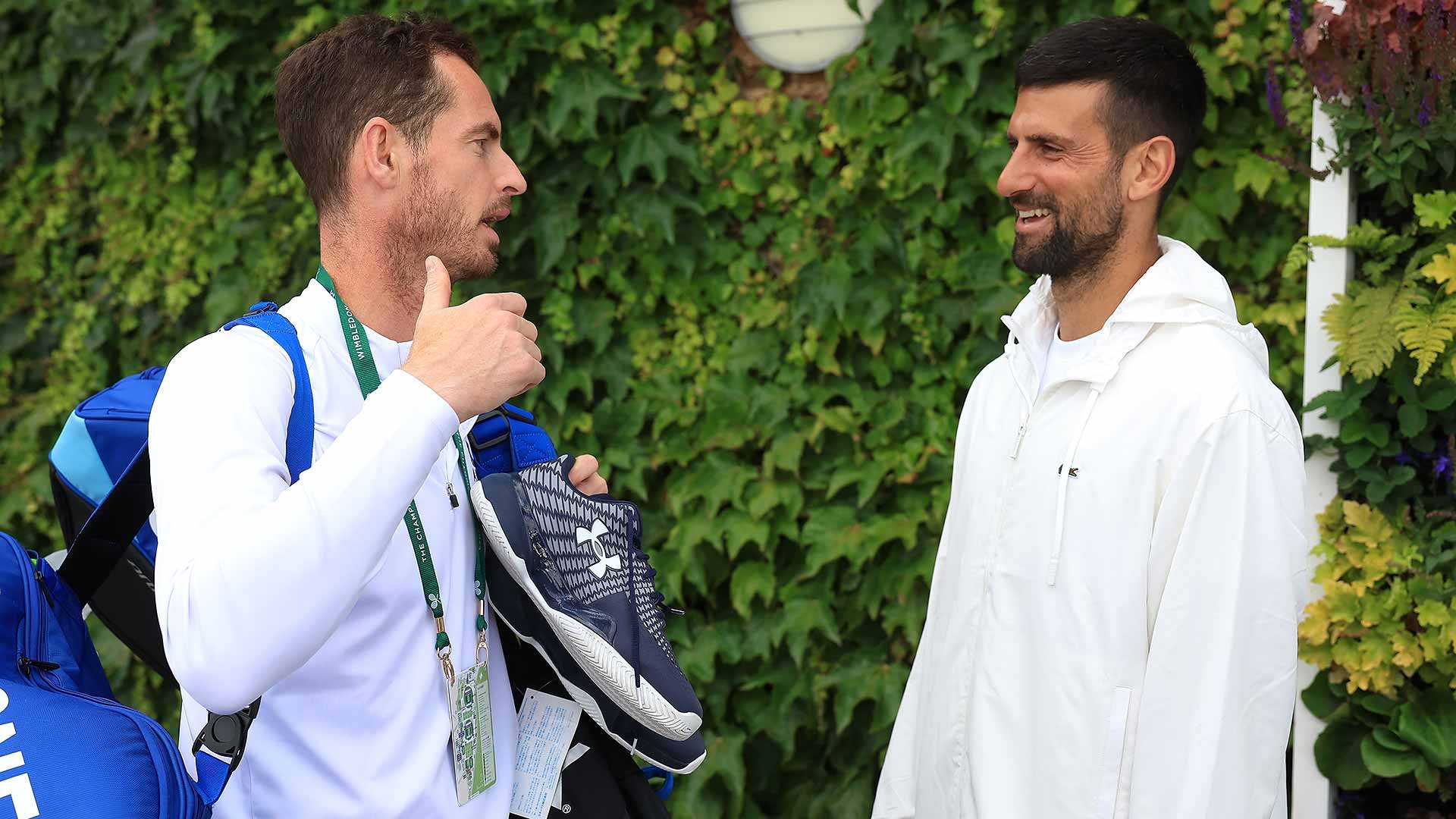 Novak Djokovic Andy Murray Tennis Coaching