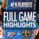 Nuggets Thunder Playoff Game May 2025