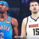 Nuggets Vs Thunder Playoff Game Action