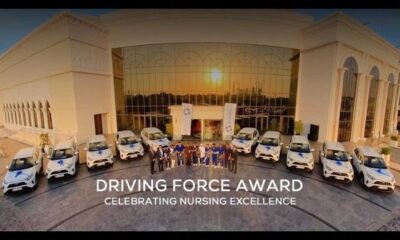 Nurses Receiving Awards Suvs Burjeel Hospitals