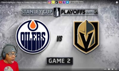 Oilers Vs Golden Knights Playoff Game
